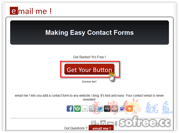 3步驟！搞定網站聯絡表單（email me!)