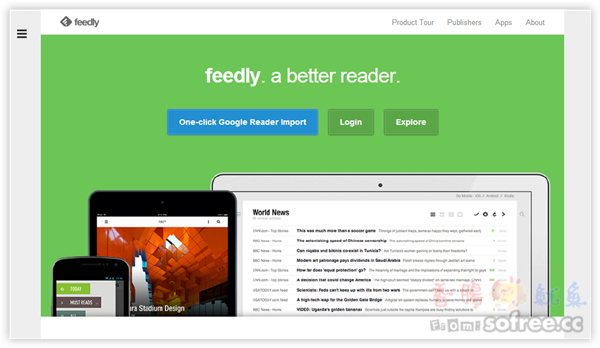 Feedly Cloud 功能完善的RSS網頁、行動閱讀器