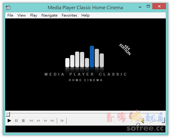 MPC HC  極致輕巧影音播放器 (提供32/64位元免安裝軟體)