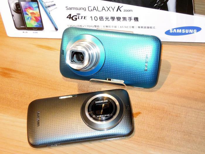 [實機體驗] Samsung Galaxy K zoom 登場，10倍變焦、4G LTE手機與相機的完美組合